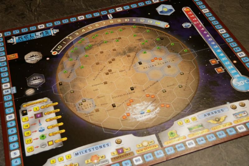 Terraforming Mars Hellas and Elysium Expansion